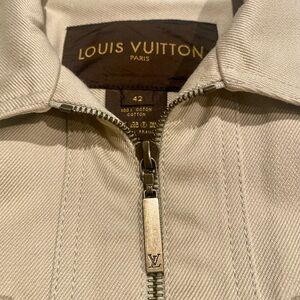 Louis Vuitton jacket, authentic, pre-love woman zip up jacket, EU size 42.